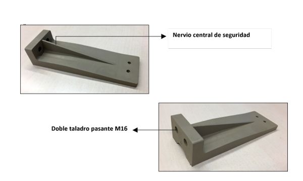 Pala para cadena redler detectable