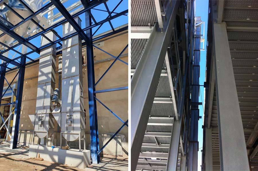 Domfesa ofrece una amplia variedad de modelos de elevadores de cangilones